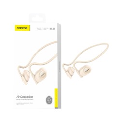 Foneng Wireless Sports Neckband Earphones BL39 Air Conduction Beige Foneng Wireless Sports Neckband Earphones BL39 Air Conduction Beige